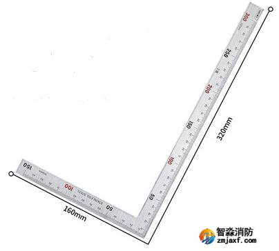 加厚不銹鋼直角尺